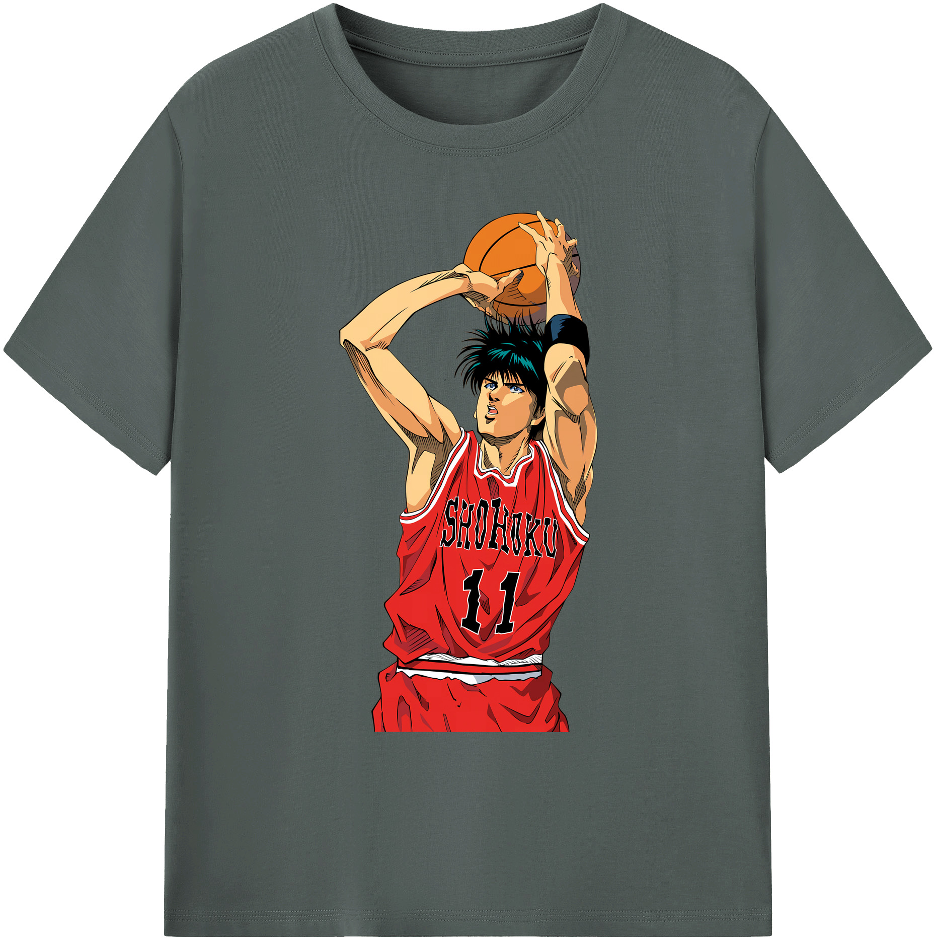 （画像用） SLAM DUNK／スラムダンク 綿100％ メンズ半袖Tシャツ｜肌触りやわらか＆通気性